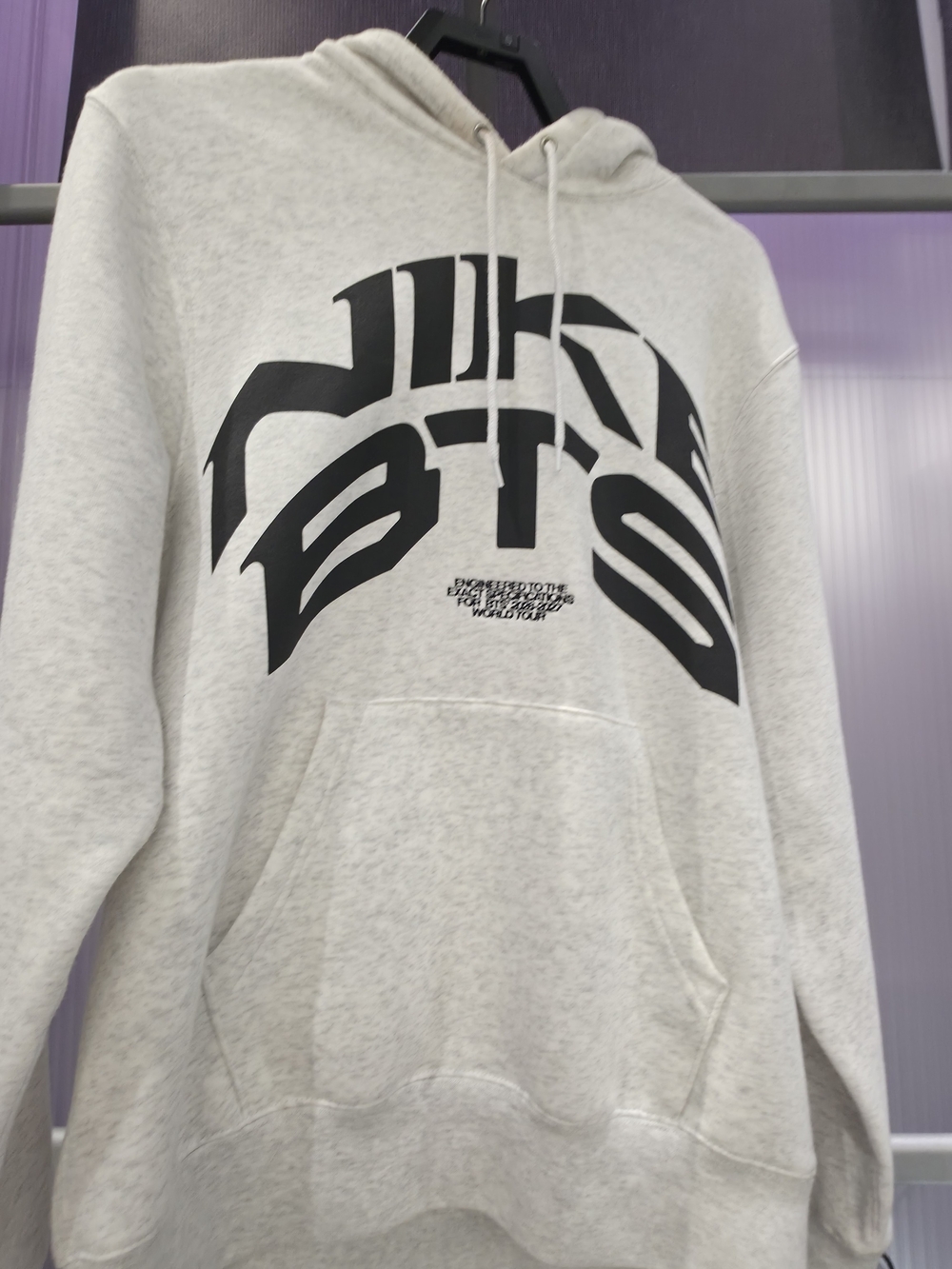 Brand New Nike x BTS collaboration Hoodie From Nike Seou Menl Size Small